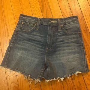 Madewell Jean short size 23 great condition